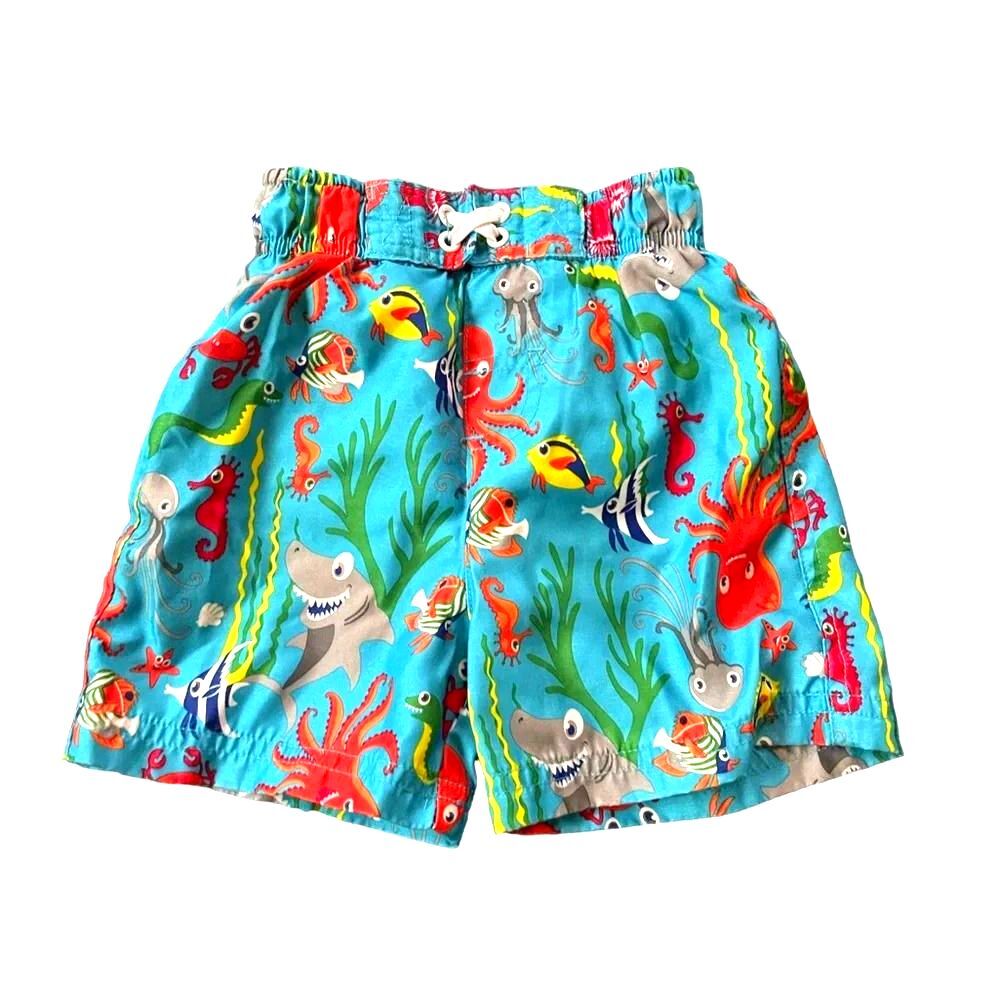 🔥 5 for $30 🔥Circo Toddler Boys Swim Trunks with Sea Creatures Print | Size 18